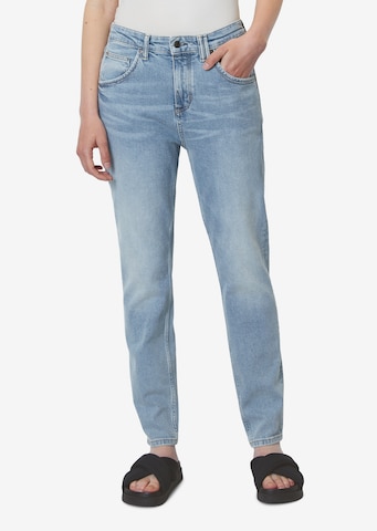 Marc O'Polo Slimfit Jeans 'Freja' in Blauw: voorkant