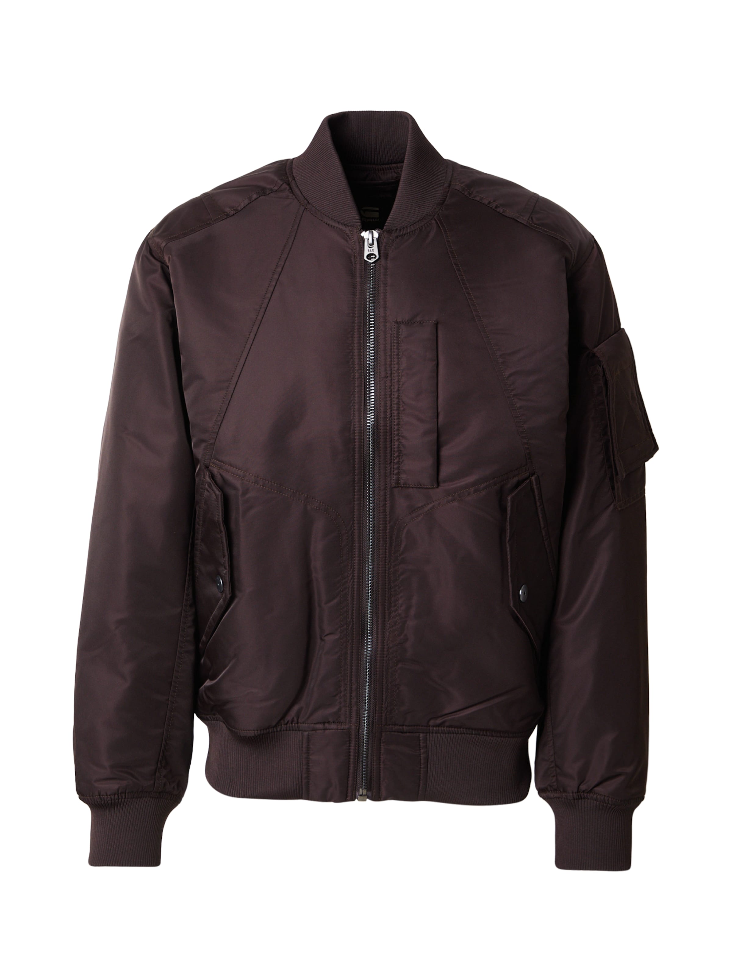 G-STAR Kevad-sügisjope 'GA-1', värv pruun: eest vaates