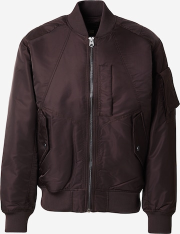 G-STARPrijelazna jakna 'GA-1' - smeđa boja: prednji dio