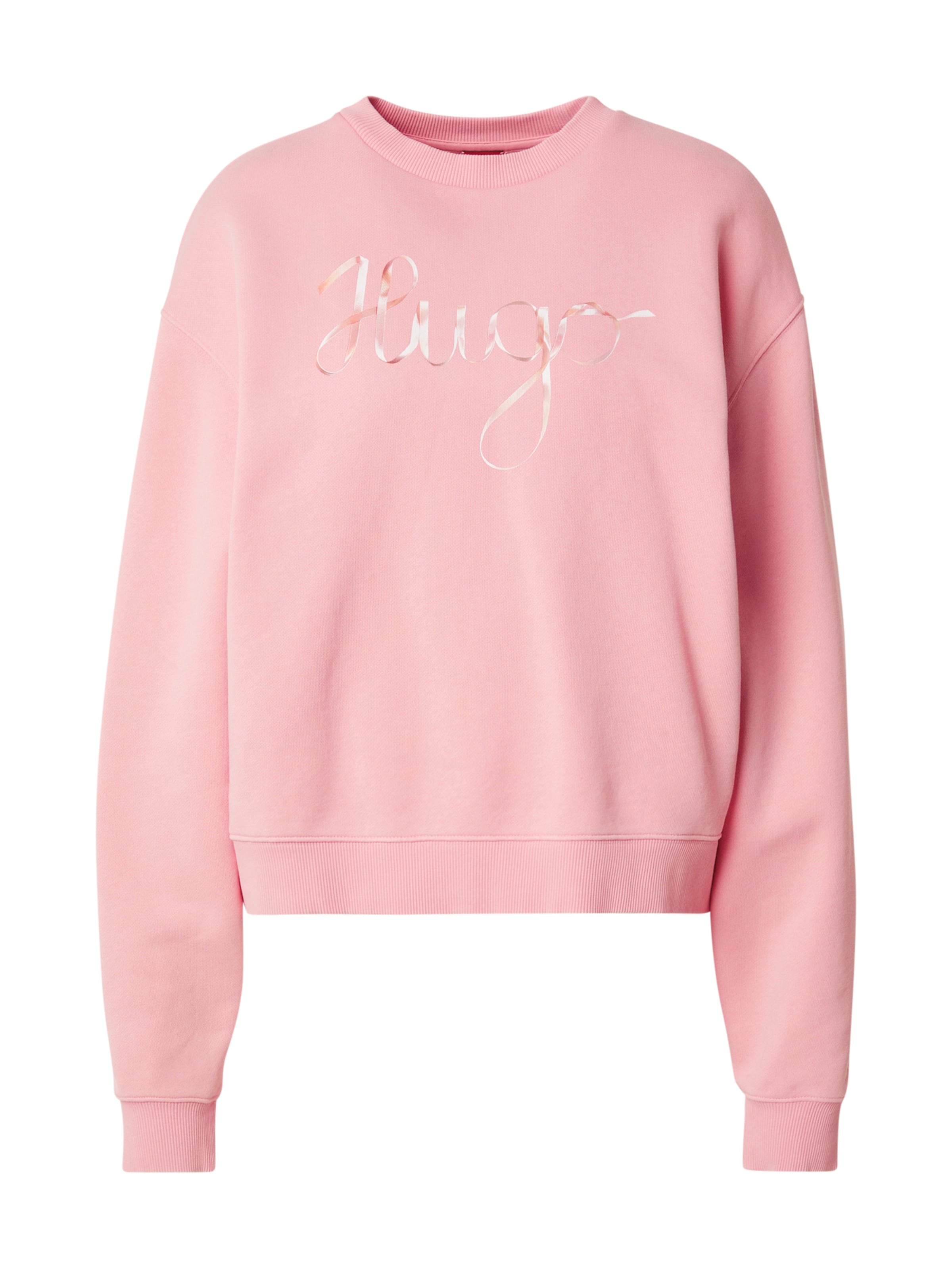 HUGO Tréning póló 'Deroxina_4' - rózsaszín: elől