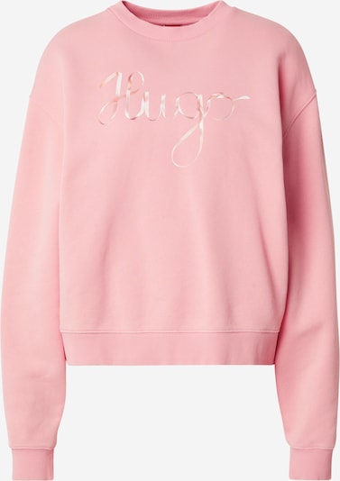 Megztinis be užsegimo 'Deroxina_4' iš HUGO, spalva – šviesiai oranžinė / rožių spalva / balta, Prekių apžvalga