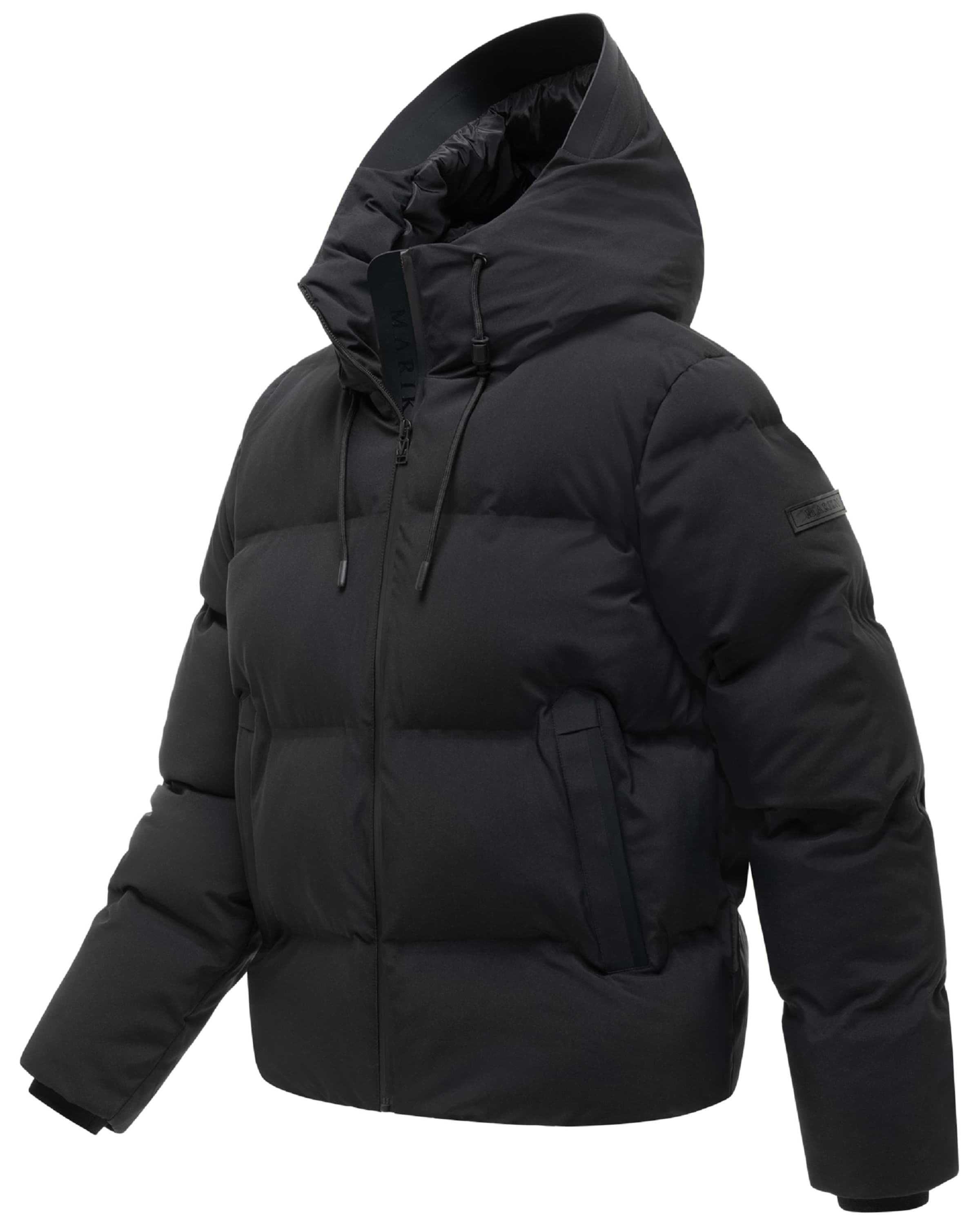 MARIKOO Winterjas 'Paddie 16' in Zwart