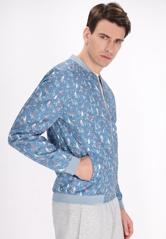 Giacca di mezza stagione di Mo ATHLSR in blu: frontale