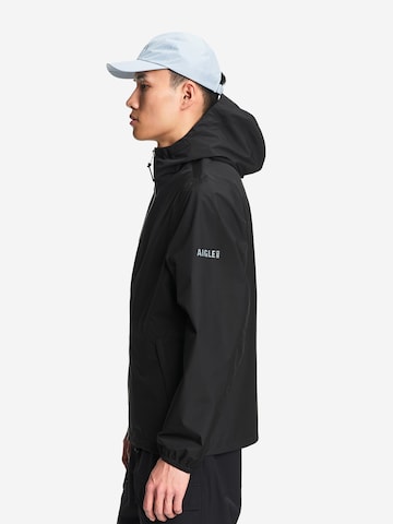 AIGLE Funktionsjakke 'Rainpack 70' i sort