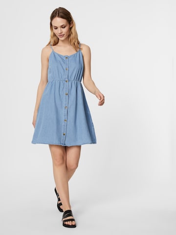 VERO MODA Letní šaty 'FLICKA' – modrá