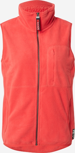 Soccx Prsluk u narančasto crvena / crna / bijela, Pregled proizvoda