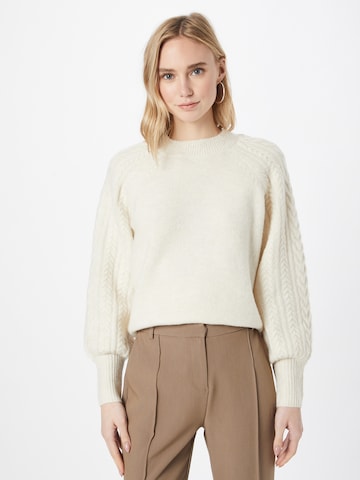 MSCH COPENHAGEN Pullover 'Peggy' in Beige: predná strana