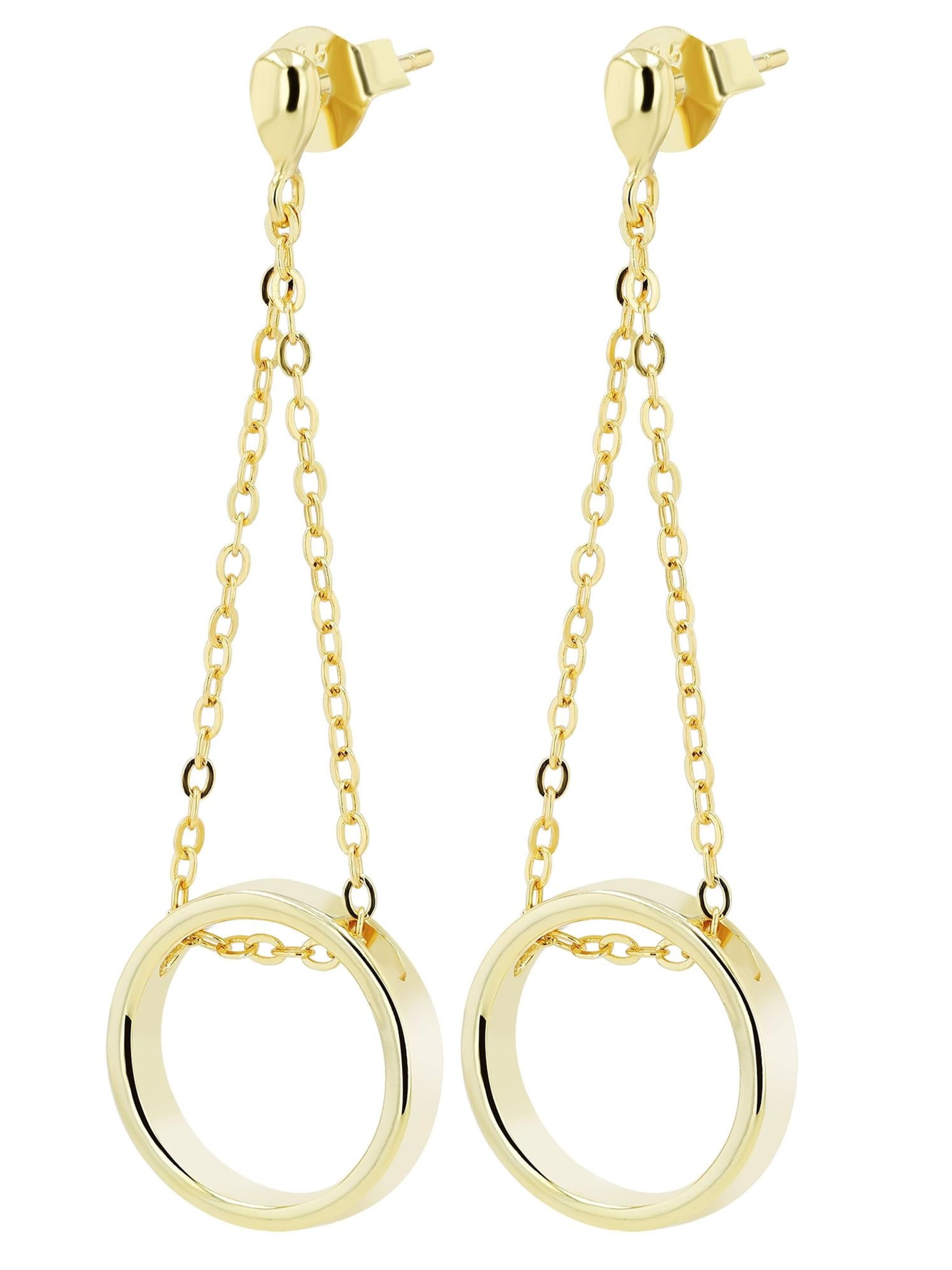Akzent Earrings in Gold
