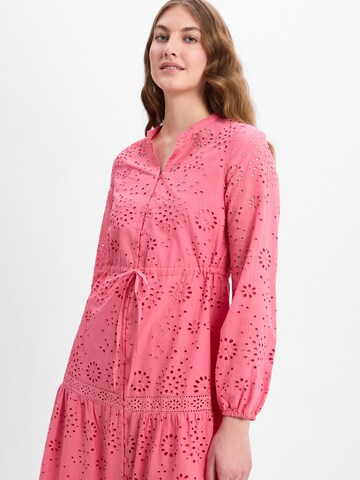 Ambiance Shirt Dress in Pink