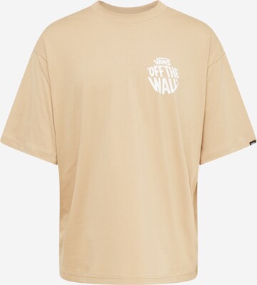 T-Shirt 'CIRCLE' VANS en marron : devant