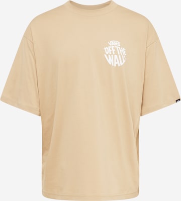 VANS T-shirt 'CIRCLE' i brun: framsida