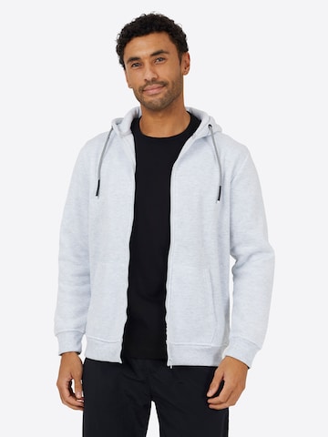 Giacca di felpa di BRAVE SOUL in grigio: frontale