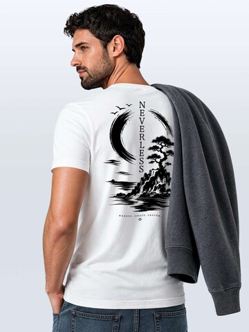 Neverless Shirt 'Spirit of Japan' in White