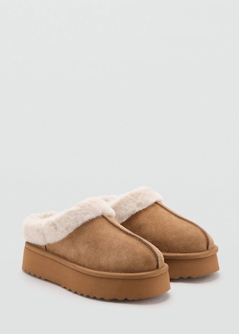 MANGO TEEN Hausschuh in Gelb