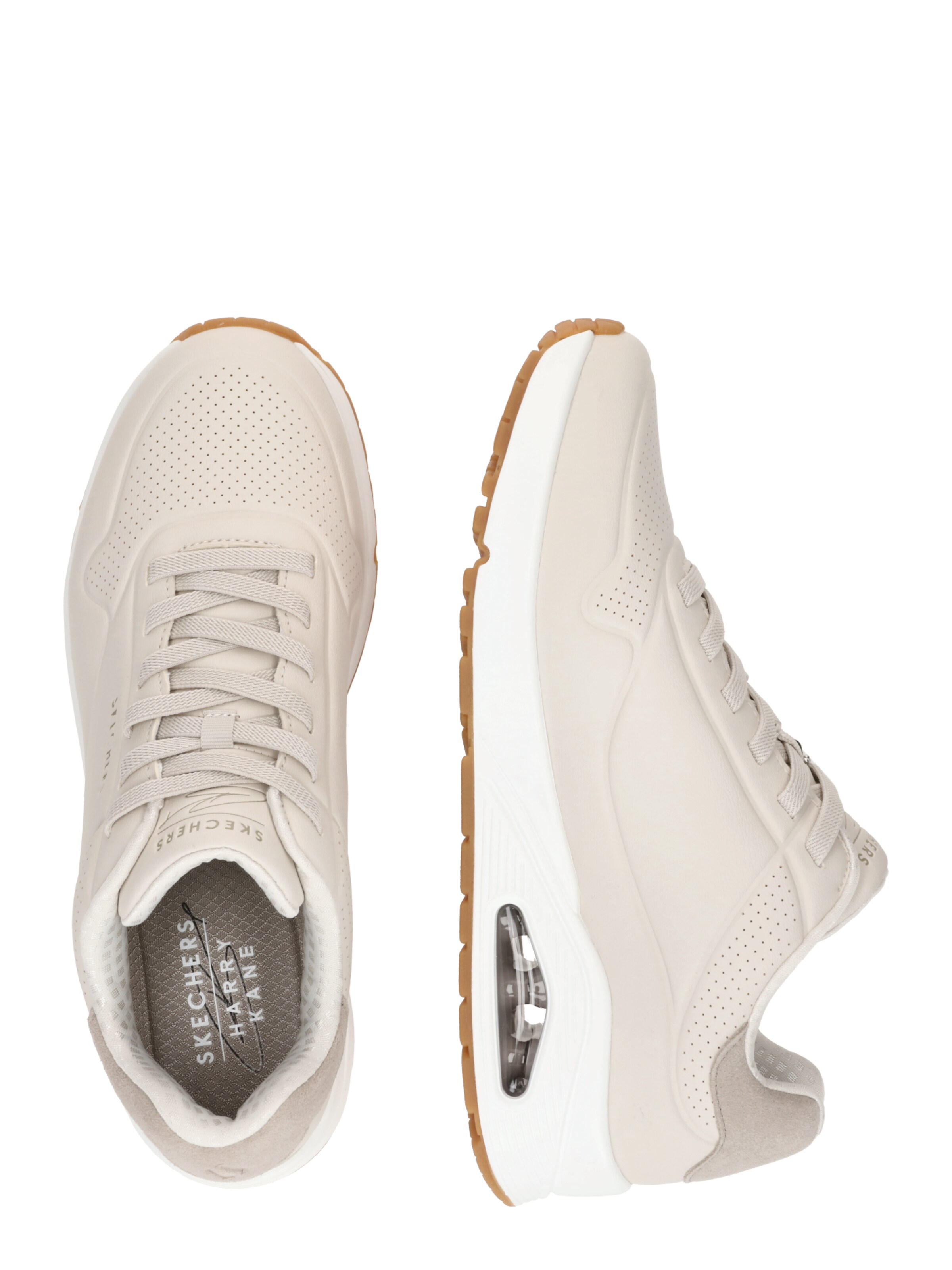 SKECHERS Низкие кроссовки 'Uno' в Серый