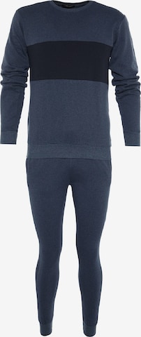 Trendyol Sweatsuit in Blue: front