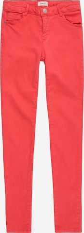 KIDS ONLY - Slimfit Vaquero en rojo: frente