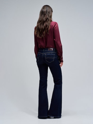 Salsa Jeans Flared Jeans 'Wonder' in Blue