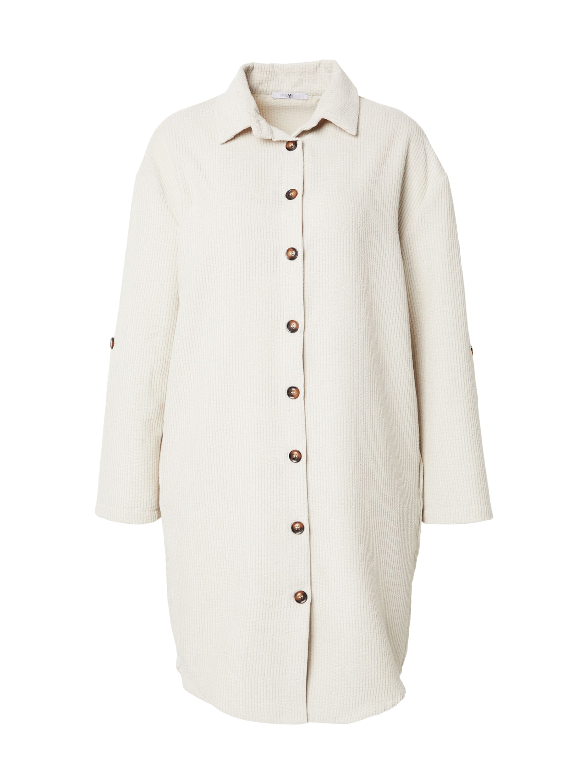 Rochie tip bluză 'Ro44bina' de la Hailys pe bej: față