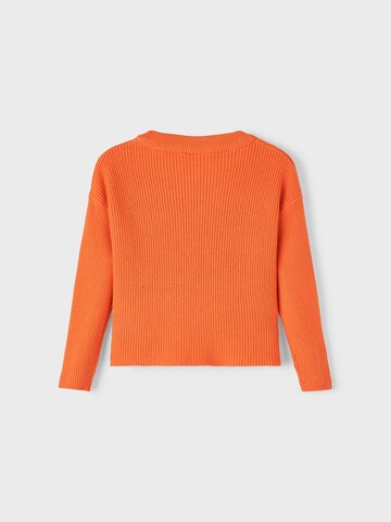 NAME IT Sweter 'Vajsa' w kolorze pomarańczowy