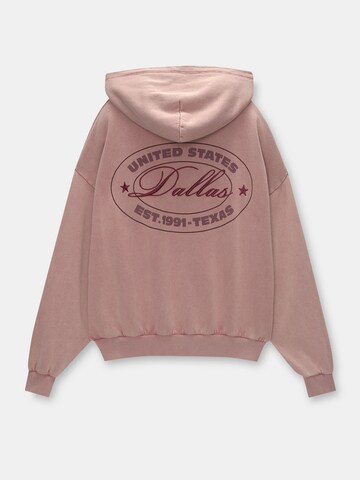 Pull&Bear Sweatshirt i pink