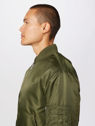 ABOUT YOU Between-season jacket 'Levin' in Green