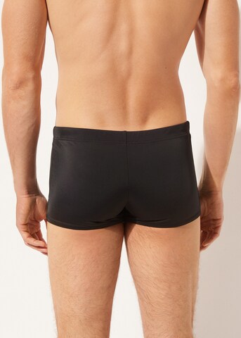 CALZEDONIA Badeshorts in Schwarz