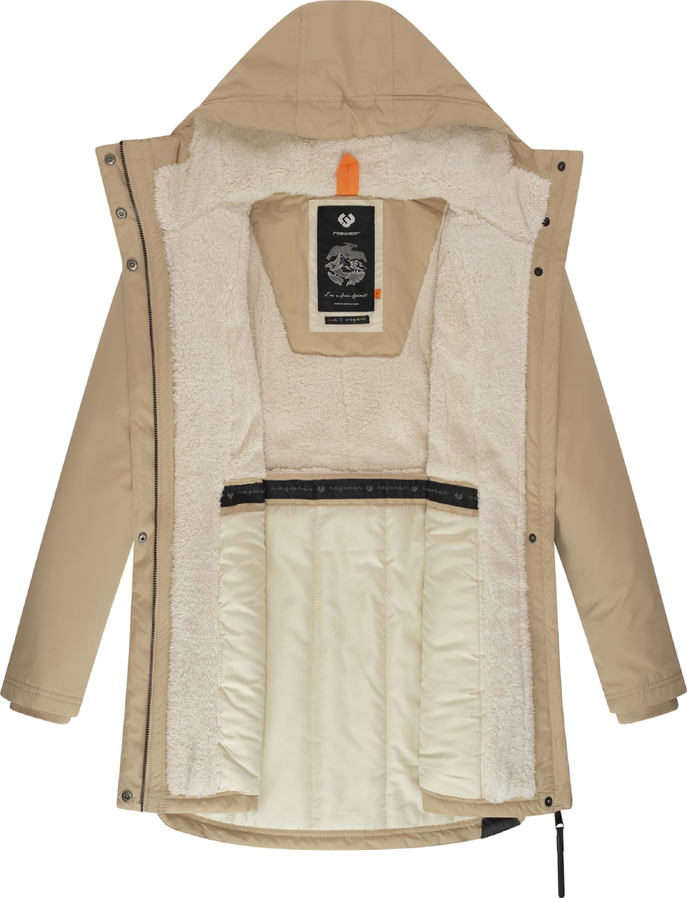 Parka invernale 'Elsien' di Ragwear in beige