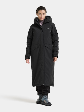Didriksons - Sobretudo outdoor 'NEJA' em preto: frente