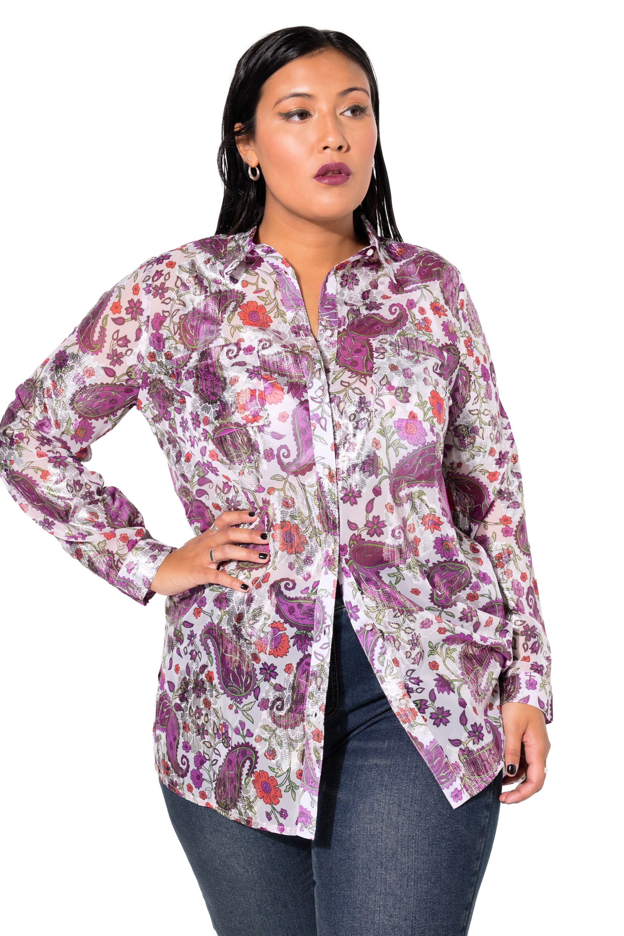 Studio Untold Blouse in Mixed colors: front