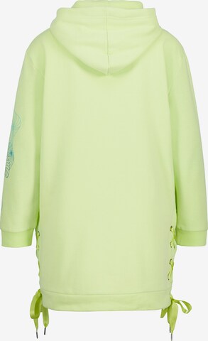 Sweat-shirt Ulla Popken en vert