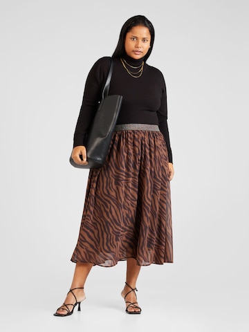 Z-One Skirt 'Gina' in Brown