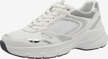 Baskets basses Tamaris en blanc : devant