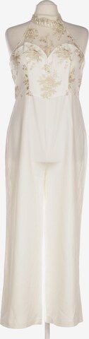Chi Chi London Jumpsuit in XXL in White: front