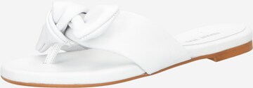 ABOUT YOU T-Bar Sandals 'Alessandra' in White: front
