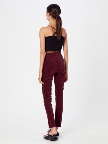 Regular Pantalon rosemunde en rouge