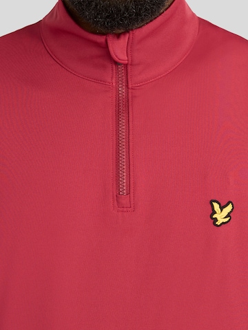Lyle & Scott Sportsweatshirt in Lila