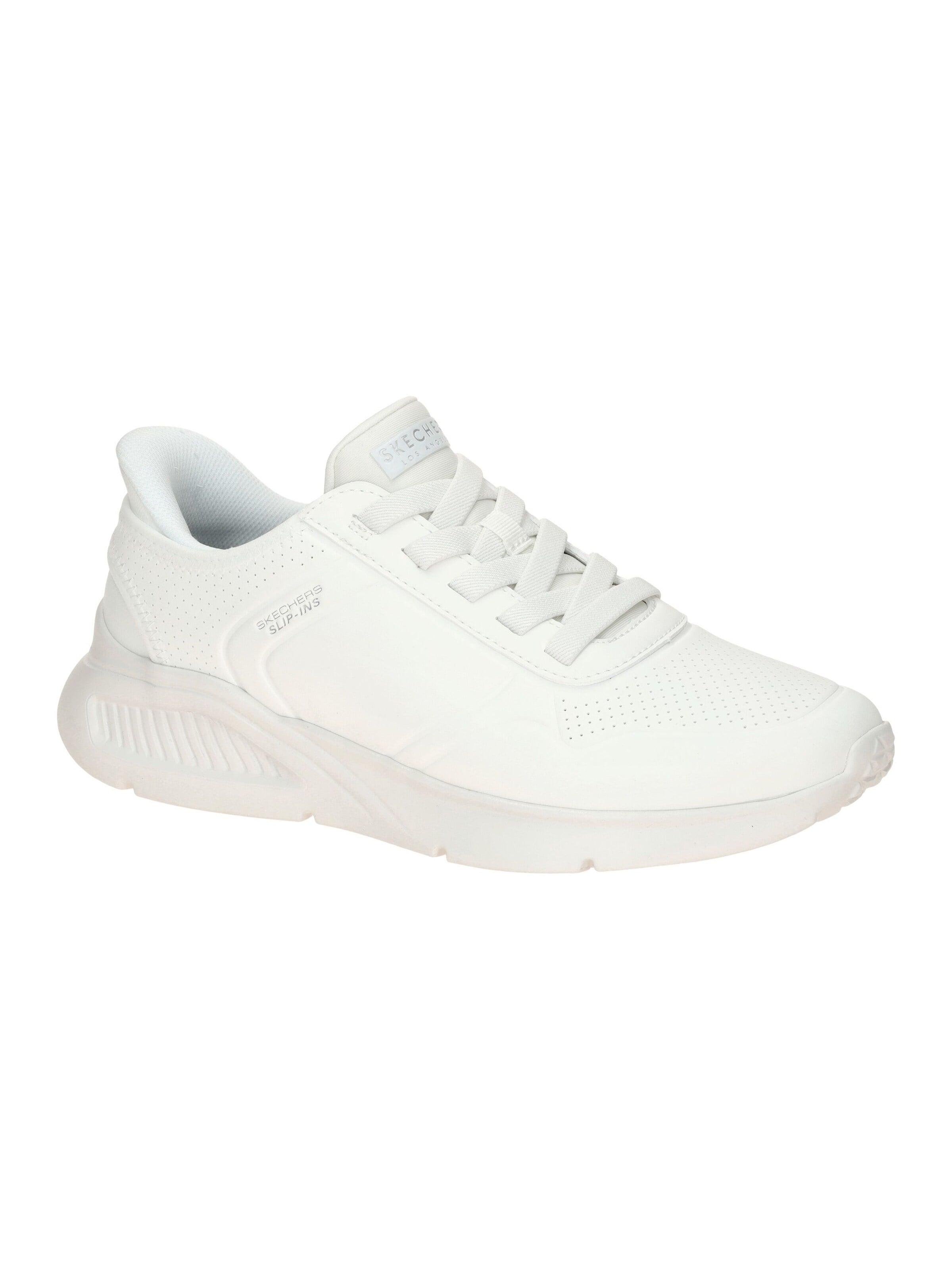 SKECHERS Sneaker low 'Skechers Uno Lite Schuhe Slipper weiß Sneakers Slip-Ins 183125'‌‌‌‌‌‌ in Weiß: Vorderseite