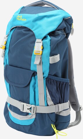 JACK WOLFSKIN Sportovní batoh 'Explorer 20' – modrá: přední strana
