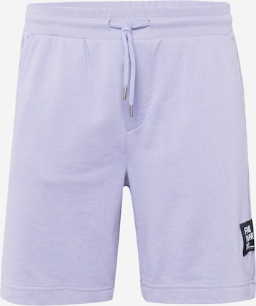 Pantalon QS en violet : devant
