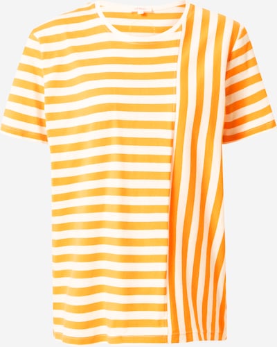s.Oliver T-shirt en orange / blanc cassé, Vue avec produit