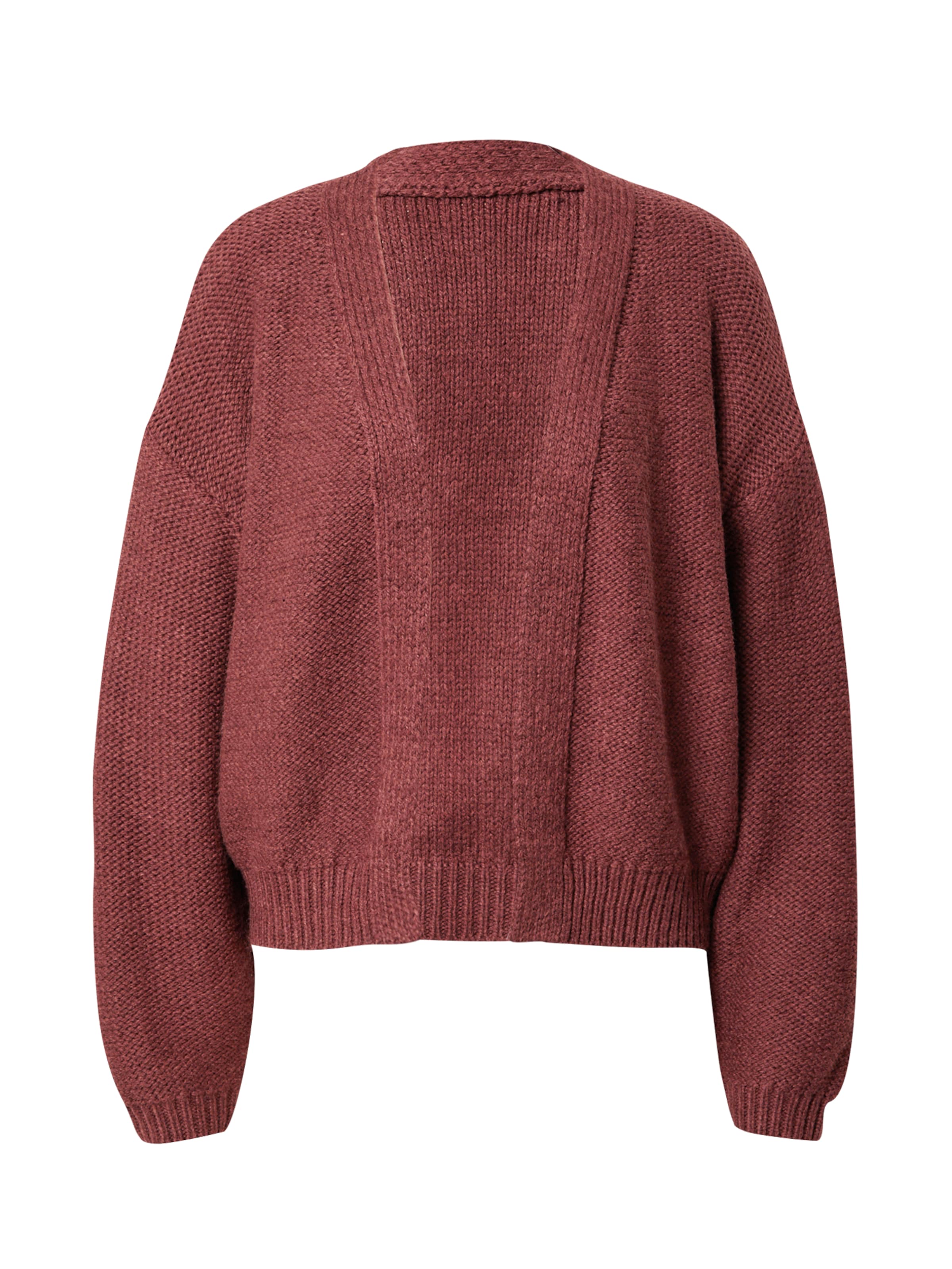 florence by mills exclusive for ABOUT YOU Вязаная кофта 'Celestine' в Коричневый: спереди