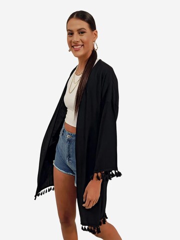 Hiccup Kimono in Zwart