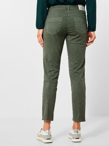 CECIL Slim fit Pants 'Scarlett' in Green