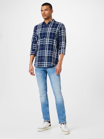 Mavi Regular fit Button Up Shirt in Blue