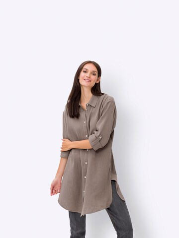 heine Blouse in Grijs: voorkant