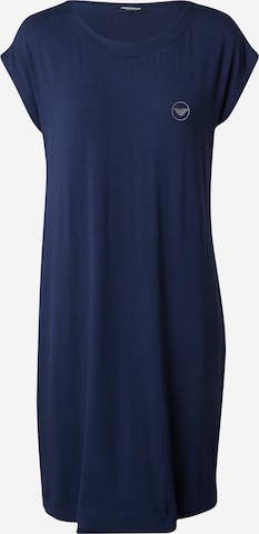 Chemise de nuit Emporio Armani en bleu : devant