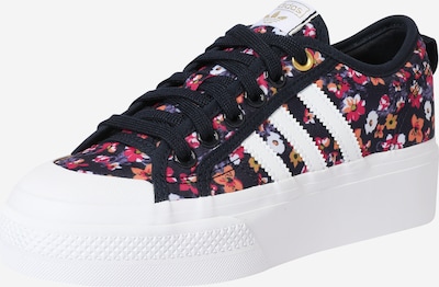 ADIDAS ORIGINALS Niske tenisice 'Nizza' u mornarsko plava / ljubičasta / narančasta / roza, Pregled proizvoda