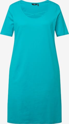 Ulla Popken Kleid in Blau: Vorderseite