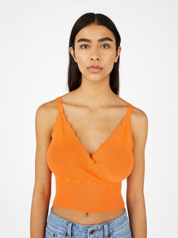 OBJECT Knitted Top 'TRIA' in Orange